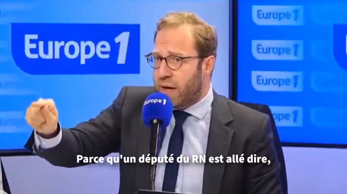 Sur Europe 1, une auditrice m'a demandé pourquoi le Rassemblement National n'est pas un parti républicain. Ma réponse. #OMSLT
