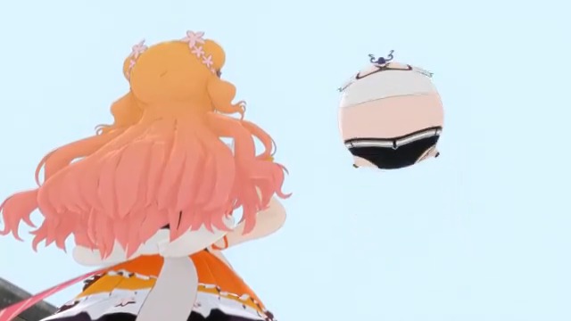膨体、平面化アニメーション