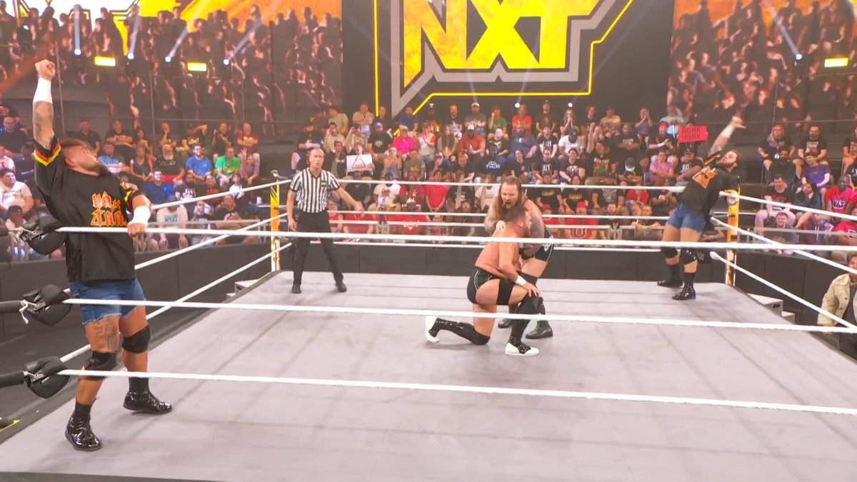 HONK! HONK! Tank Ledger and Hank Walker have ALL the momentum right now! 👊 #WWENXT