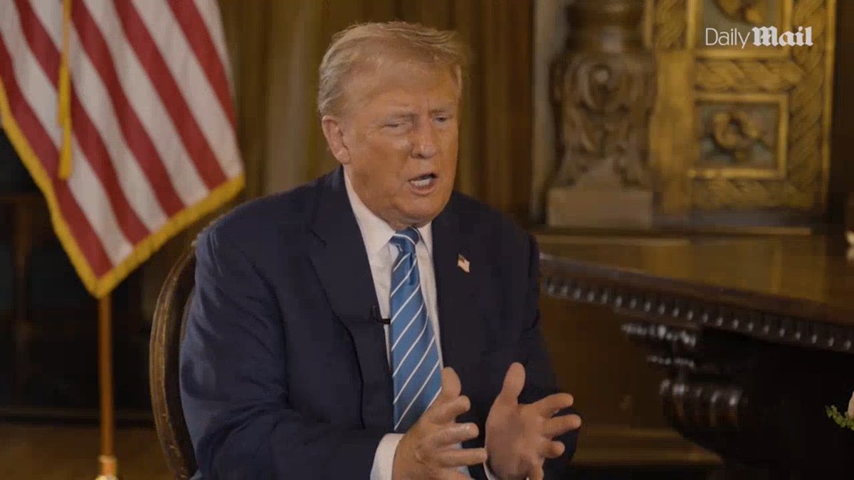 Q: If a national abortion ban came across your desk, would you veto it? Trump: I don't want to answer