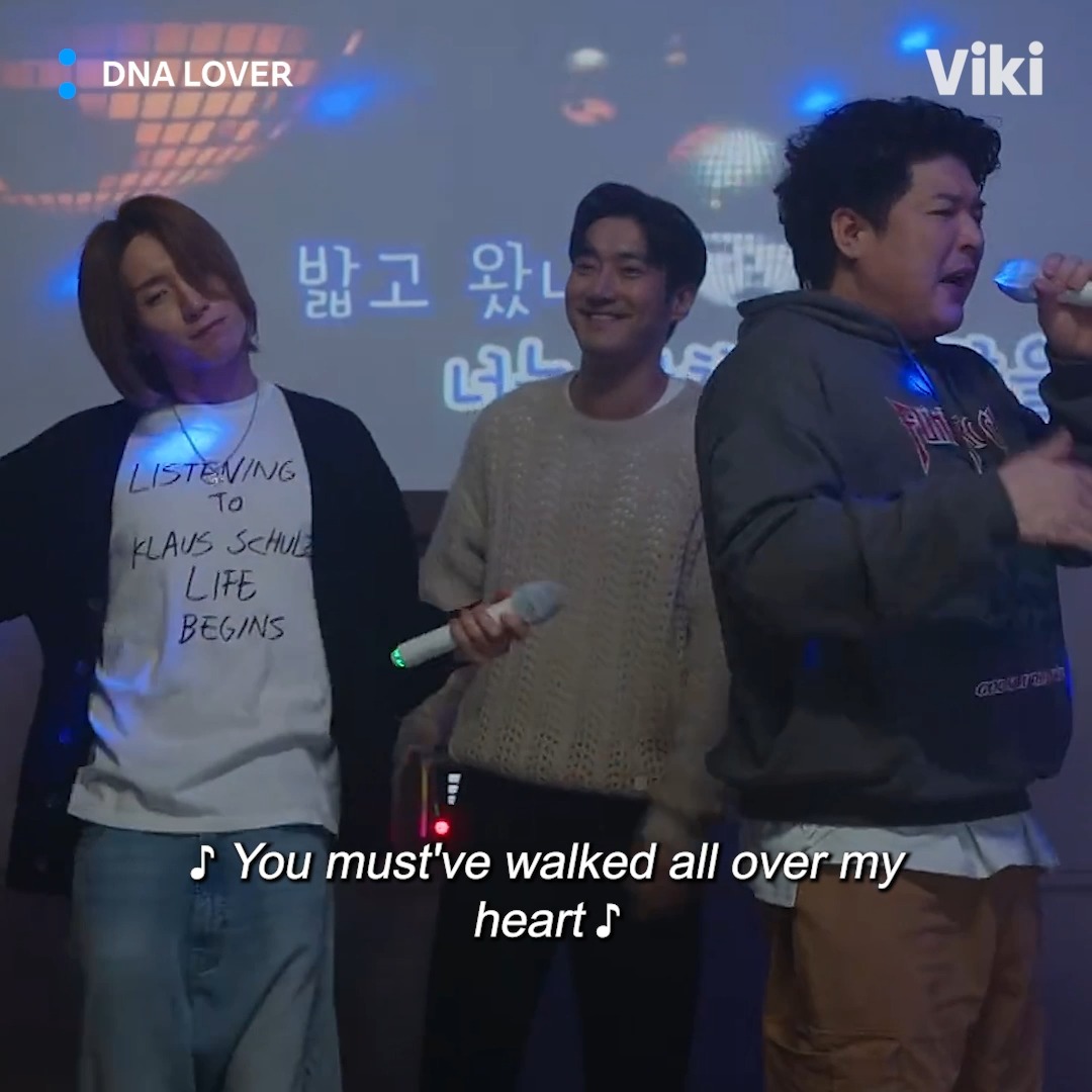 Leeteuk and Shindong?? Understandable. No one can resist Sorry Sorry 🙏🙏😂 Watch the latest episodes of Viki Original #DNALover, now on #Viki 🧬❤️ #cameo #superjunior #suju #siwon #junginsun