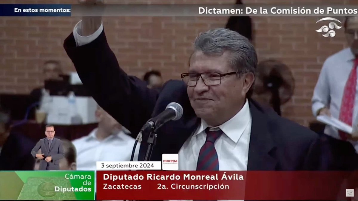 Participamos en el debate sobre la reforma al Poder Judicial.