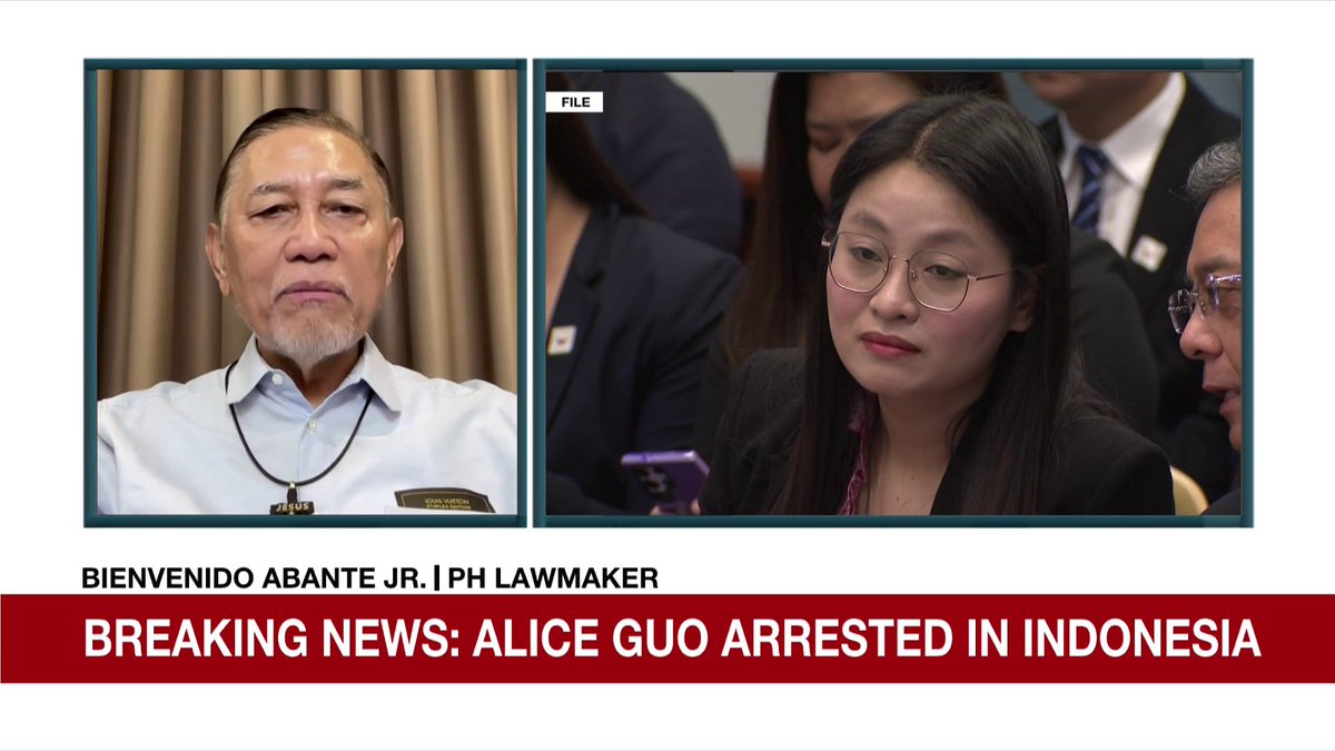 It is an "embarrassment" to the Philippines that Alice Guo and her alleged companions, Shiela Guo and Cassandra Li Ong, were nabbed by Indonesian authorities while they were able to escape the country, says Rep. Bienvenido Abante, Jr. He adds, they will invite the Bureau of Immigration to the Senate, saying the agency must be investigated. #ANCHeadstart