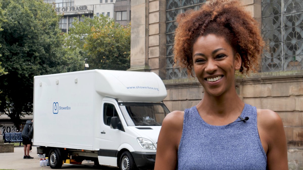 A group of Birmingham friends have built a mobile shower van to help homeless people in the city.