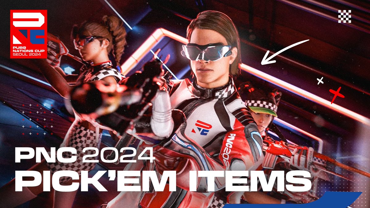 #PNC 2024 Pick’em items are now available in ingame store! 🔥 ▶️Item sales period: 4 Sep UTC 2am - 10 Oct UTC 12pm(UTC) ▶️Voting Period: 4 Sep UTC 2am - 6 Sep 8am(UTC) ▶️Reward claiming period: 10 Sep 2am - 8 Oct 12pm(UTC) FULL INFO: #PUBG#PUBGEsports