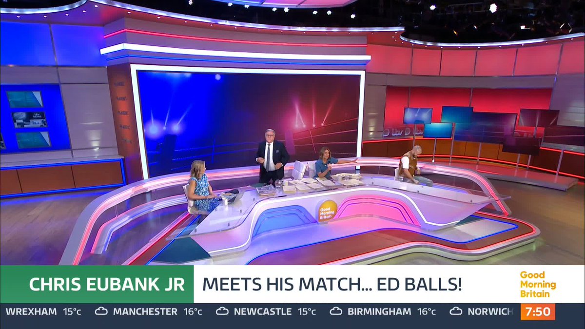 It's Ed Vs Eubank Jr 🥊 Can Ed Balls survive 20 seconds of non-stop body punches from one of boxing's biggest hitters Chris Eubank Jr ?