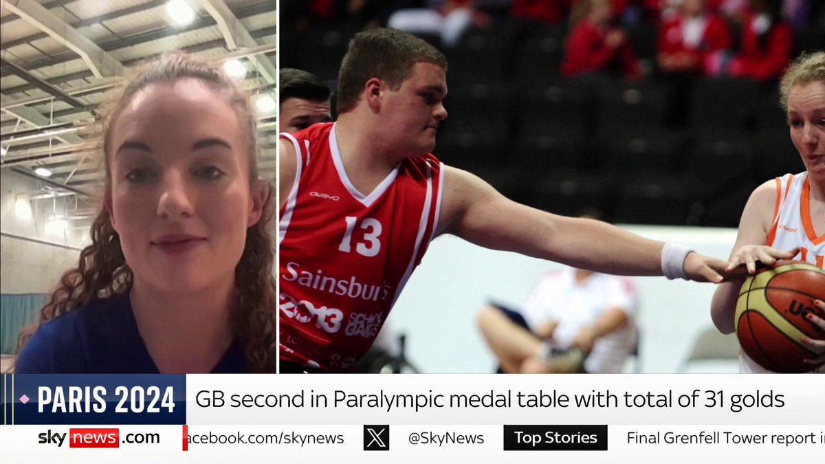 "I found sport by absolute chance. I didn't have opportunities like there are today." Paralympic basketball player Siobhán Fitzpatrick PLY speaks to Kay Burley about her experience growing up with no access to sports. 📺 Sky 501 and YouTube