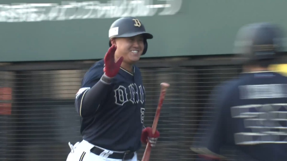⚾️ #ウエスタン・リーグ ファン待望の『内・藤・砲』がレフトスタンドに突き刺さる🔥🔥 オリックス #内藤鵬 選手🐂 今季第1⃣号の先制3ランホームラン🎉 🆚 #ソフトバンク vs #オリックス *新プラットフォーム #プロ野球 #ファーム #Bs2024