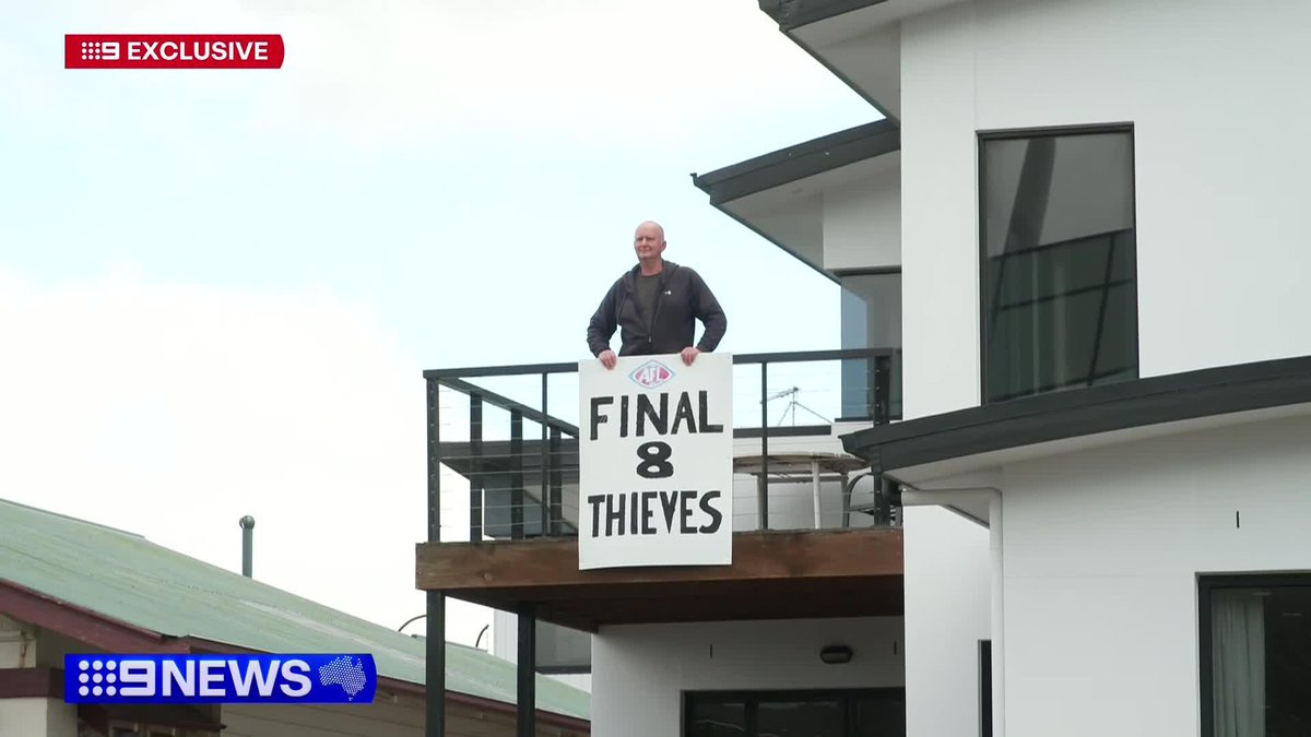 The AFL has found itself in a finals fight of its own. Tasmanian school teacher, Kim Crawford, is claiming he's the mastermind of the current finals system and is angry that the League refuses to give him credit. Tom Morris #9News