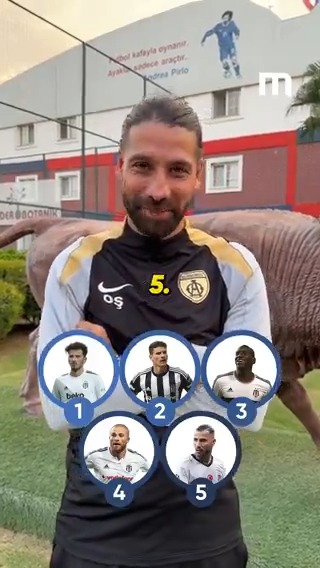 Olcay Şahan, Beşiktaş'ta birlikte oynadığı oyuncuları sıraladı.