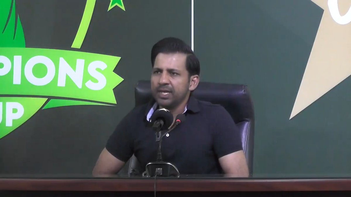 Two-time ICC event winner Sarfaraz Ahmed joins as Dolphins Champions Cup mentor for Champions One-Day Cup and unveils the team logo 🐬 🎥 Press conference at Gaddafi Stadium, Lahore 👇 #DiscoveringChampions