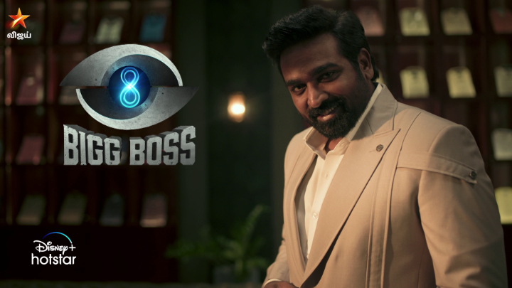 Vandhaachu Pudhu Bigg Boss 😉 #VJStheBBhost VijaySethupathi 😍 #BiggBossTamilSeason8 #BiggBossTamil #BBT #BBTamilSeason8 #பிக்பாஸ் #VijayTelevision @disneyplusHSTam #VijayTV