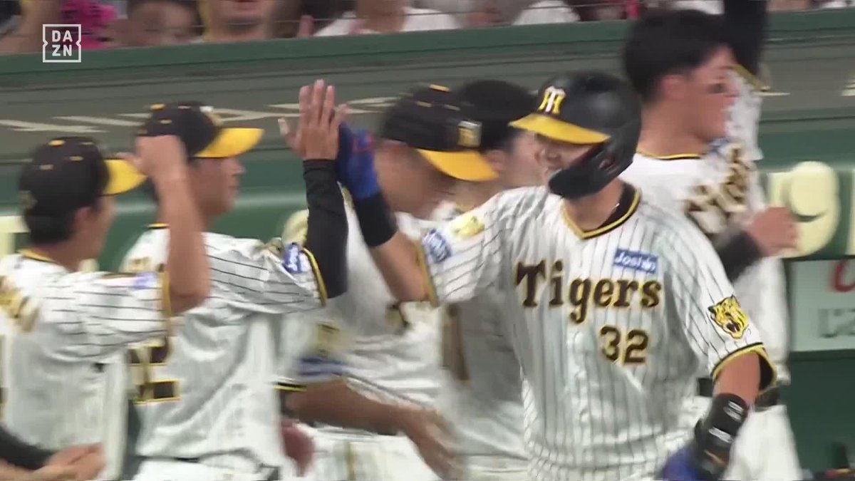 ／ 甲子園のレフトへ美しい弧 ＼ ノーステップ打法で開花 #井上広大 第2号2ランホームラン ⚾プロ野球(2024/9/4) 🆚阪神×中日 📱見逃し配信中 #DAZNプロ野球 #hanshin