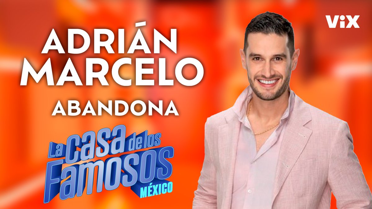 ¡Comunicado! #AdriánMarcelo abandonó la casa y estas fueran las reacciones de los habitantes 😮 Suscríbete a #ViXPremium y obtén acceso a todos los canales de #LaCasaDeLosFamososMX ¡Suscríbete a #ViX ya! *Contenido exclusivo para MEX y LATAM #LCDLFMX