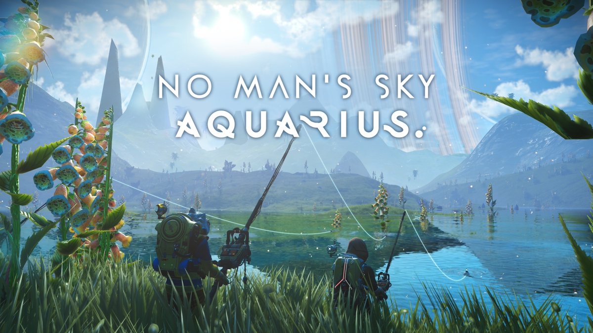 No Man's Sky Aquarius 🏺 🎣Fishing 🪱Craft Bait 🍽️Cooking Recipes 🚣‍♀️Fishing Skiff 🍾Messages in Bottles 🐚Fishing Expedition 🧜‍♂️Exclusive Rods 🤿Diving Suit 🪼Fishing Catalogue 🪤Fish Traps 🐳Deep-Water Jetpack 🦐Huge Fish Variety 🌊Environmental Catches ⛱️More Will Follow