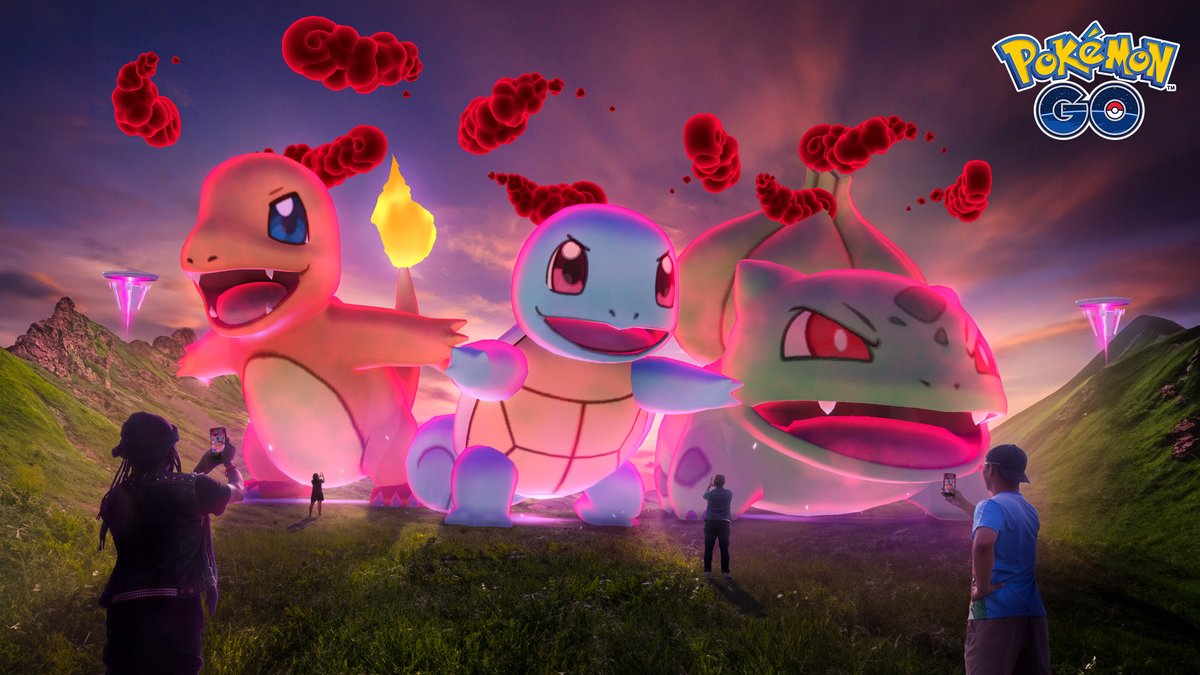 Dynamax Pokémon are making their #PokemonGO debuts! You can take them on in Max Battles accompanied by a new piece of featured music inspired by the Pokémon Sword and Pokémon Shield games for Nintendo Switch.