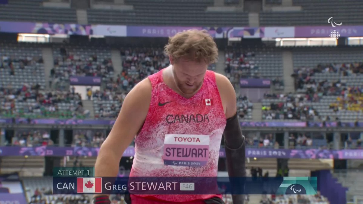 Greg Stewart est sorti de sa retraite pour défendre sa médaille d’or paralympique – et aujourd'hui, il a montré au monde pourquoi nous portons fièrement la feuille d’érable. 🥇