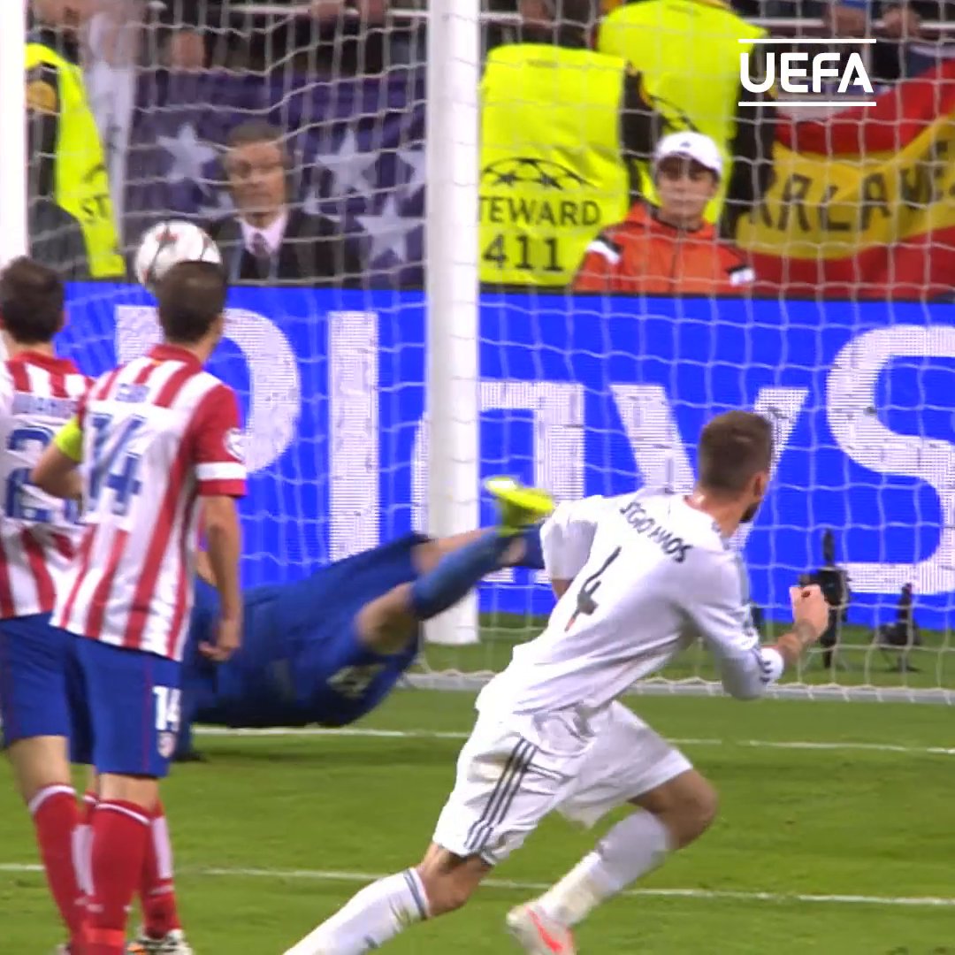 No podía faltar en el día 4⃣... 𝐒𝐞𝐫𝐠𝐢𝐨 𝐑𝐚𝐦𝐨𝐬 💪 #UCL | Sergio Ramos