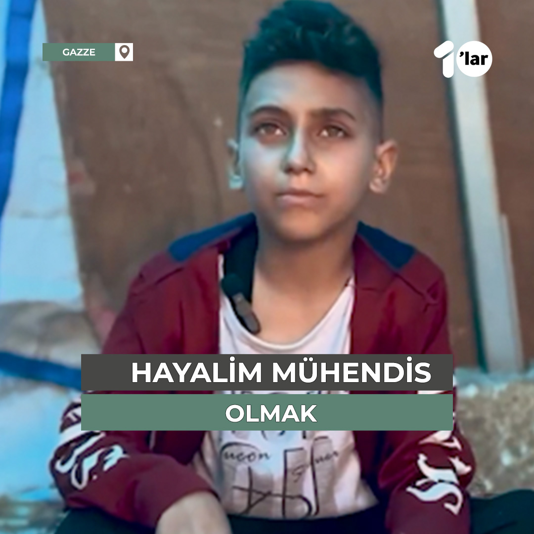 "Resmi, mühendisliği ve sanatı seviyorum. Odamızın penceresinden mermiler girince evimizden ayrıldık. Sığınakta bir çok malzemeyi bulamadım, bunlarla bu eserleri yaptım."