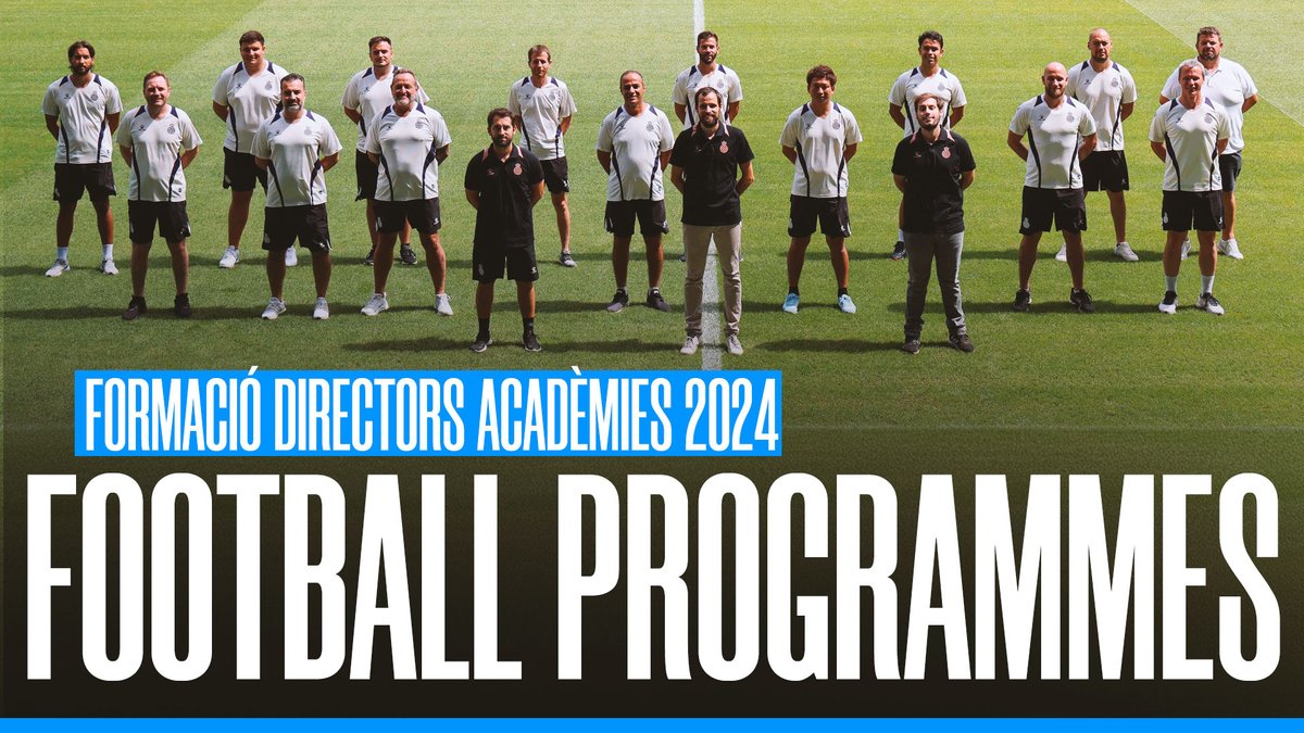 🌐 Els directors de les Acadèmies de l'#RCDE es reuneixen a Barcelona 🤝
