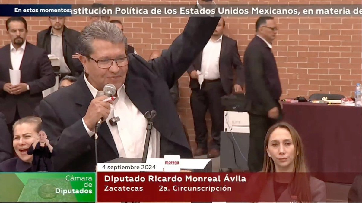 Continuamos con el debate legislativo para aprobar, en lo particular, la reforma al Poder Judicial. Han sido horas agotadoras. Reconozco a las diputadas y los diputados por el nivel que están demostrando.