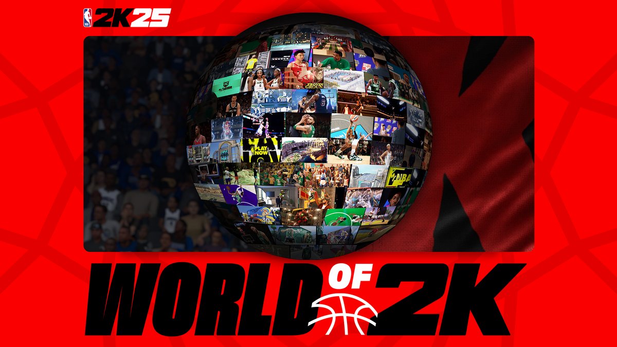 Welcome to the World of #NBA2K25 where it's always #BallOverEverything 🌐 Play #NBA2K25 now with Early Tip-Off! ⤵️