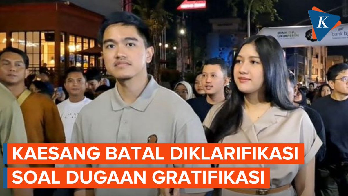 KPK Batal Klarifikasi Kaesang soal Dugaan Gratifikasi, Ini Alasannya < #KPK #KaesangPangarep