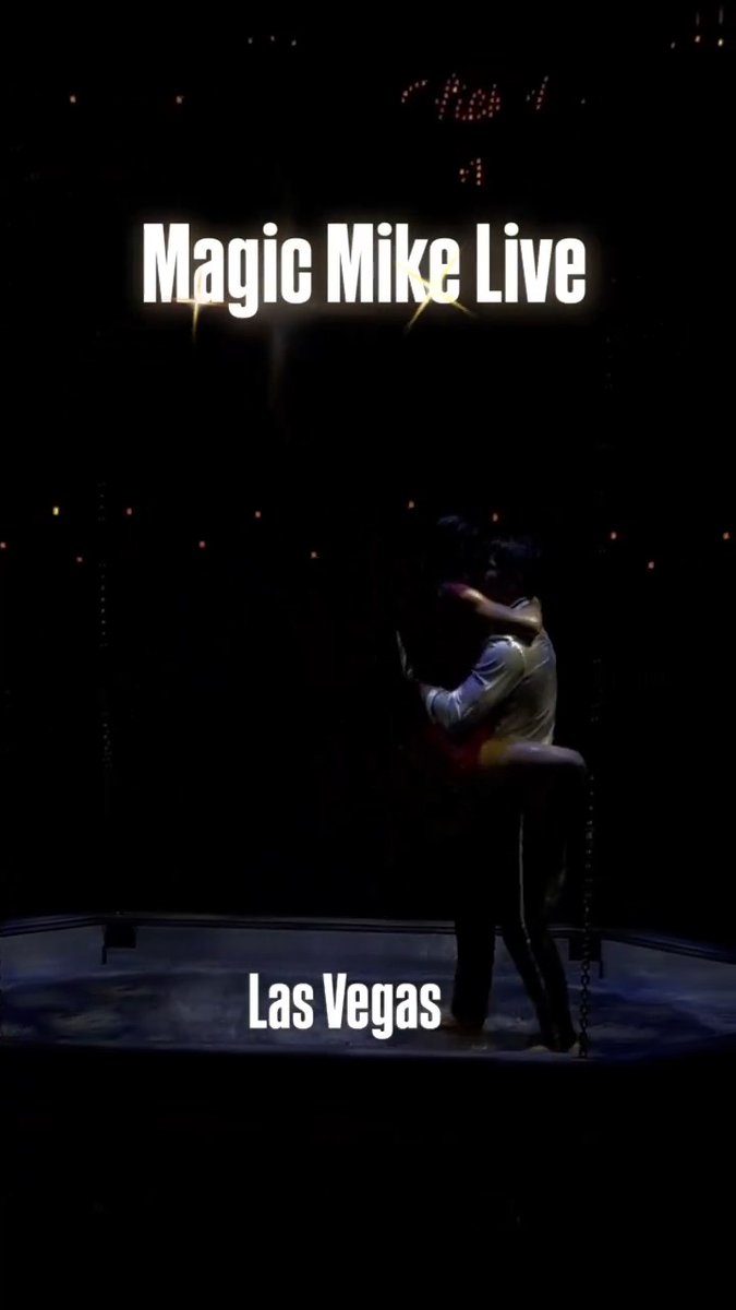 I could watch this number from @MagicMikeLive every day and never get bored! A THRILL every time! One of the best theatrical moments I’ve ever seen in a show!!! So happy I got to catch it again recently at the @SaharaLasVegas. 💦 #MagicMikeLive #LasVegas #MagicMike