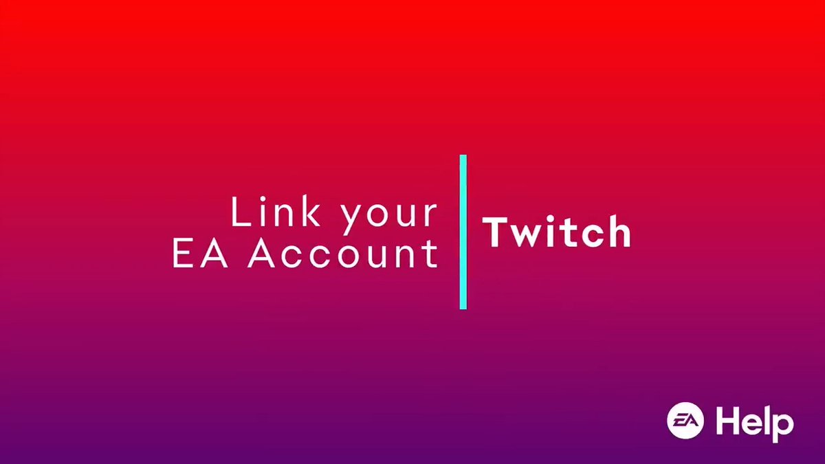 Want to earn Drops for your game by watching streams? Make sure you've linked Twitch to your EA Account first. Here's how 👇
