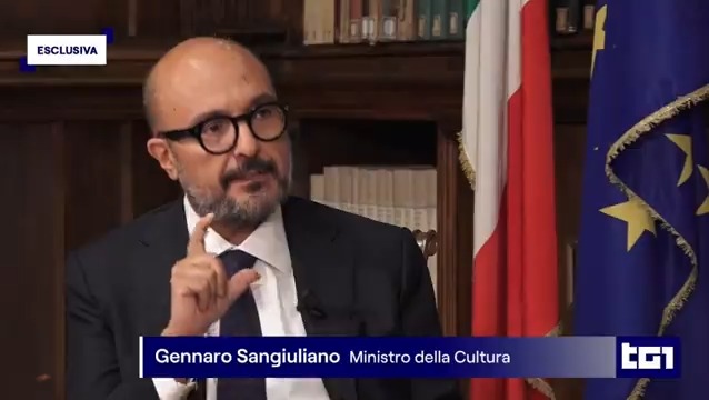 Sangiuliano al Tg1: "Ho avuto una relazione sentimentale con Boccia. Ho presentato le dimissioni, ma Meloni le ha respinte"