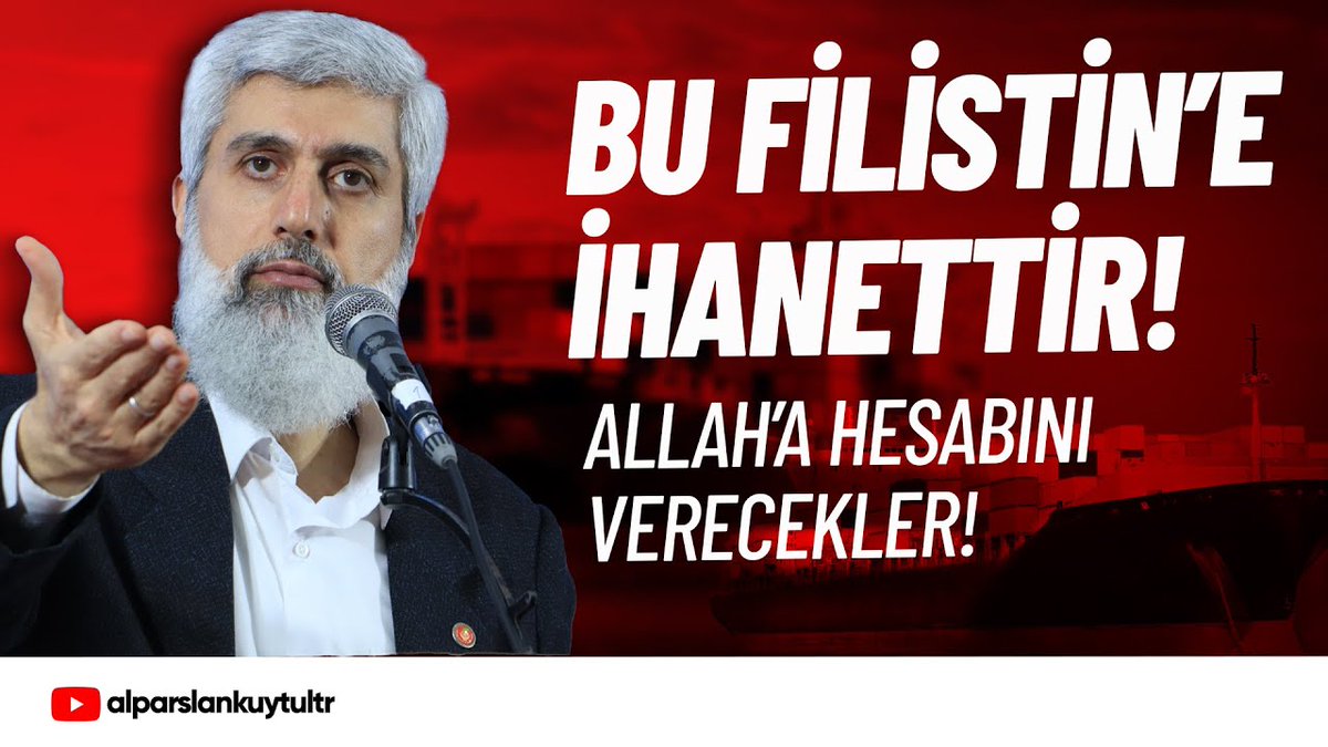 SORU - CEVAP | İsrail'e mühimmat taşıdığı tespit edilen Hollanda ve Portekiz bandıralı gemilerden birinin Türkiye'nin Bandırma limanına demirlenmesi hakkında: Hani İsrail’le ticaret bitirilmişti. Türlü türlü yalan dolanlarla ticaret devam ediyor. 50.000 şehit ve yüz binden fazla yaralı var. Hepsi bunlardan şikayetçi olacak ve kıyamet gününde iki elleri bunların yakalarında olacak.