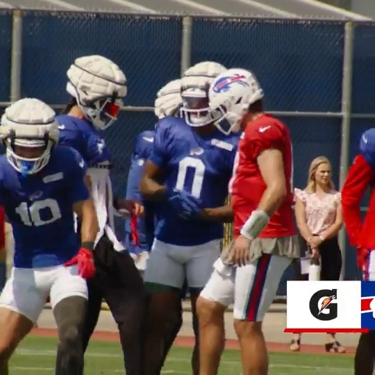 Josh Allen handshakes are BACK‼️ Gatorade | #BillsMafia