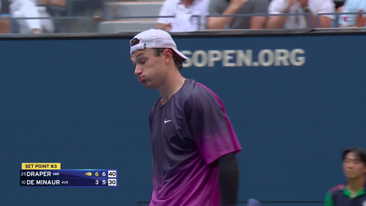 Jack Draper is just one set away from reaching the US Open semifinals!