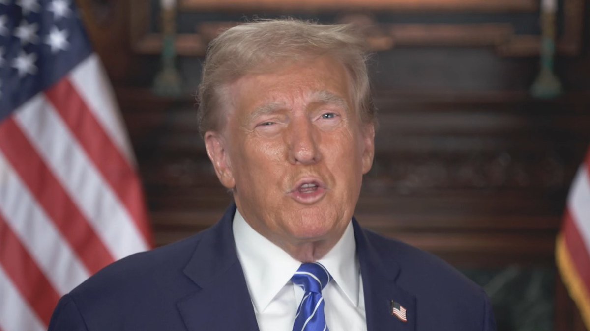 Trump: I just saw a report saying Kamala Harris is beating us on social media