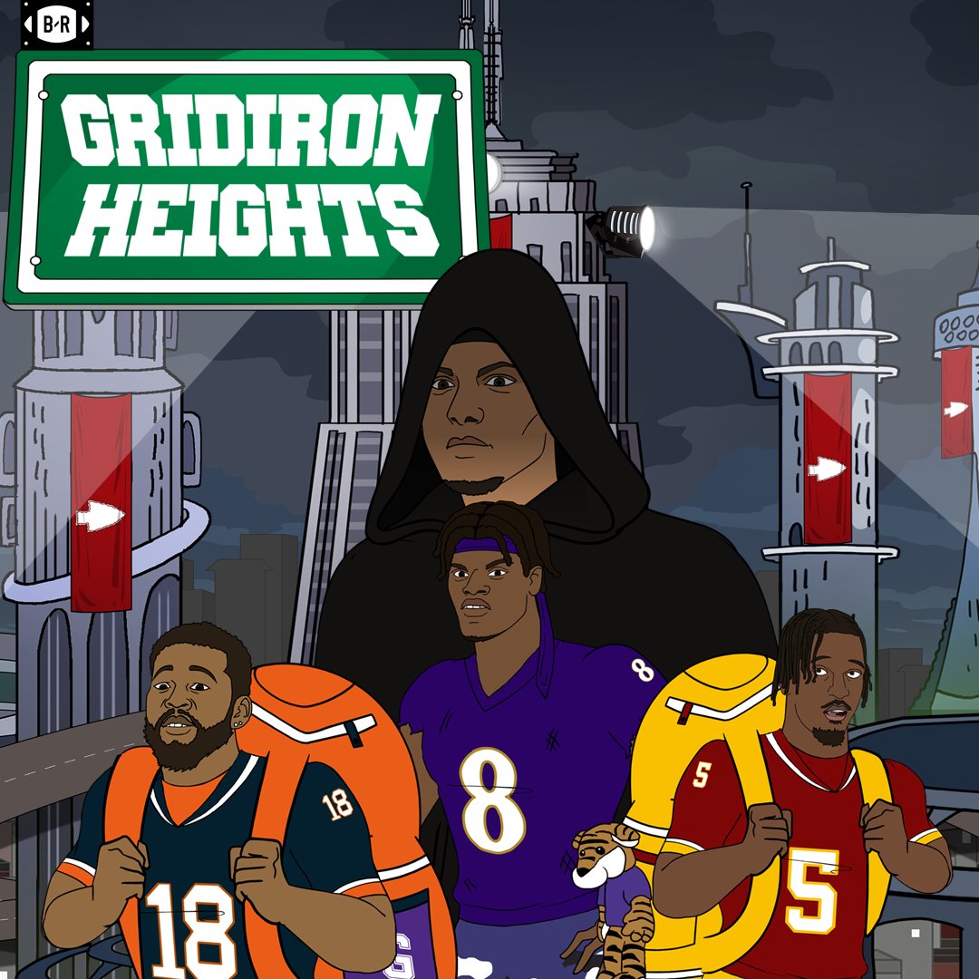 Lamar Jackson prepares to take on the Chiefs 👀 Watch Gridiron Heights season premiere 🍿