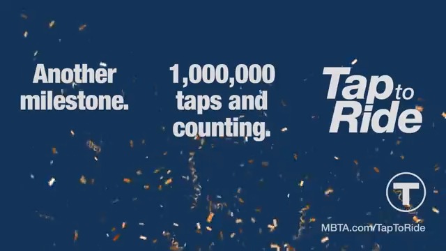 1,000,000 taps & counting. As of September 3, riders have tapped a contactless card, phone, or watch over a million times to pay their fares since we launched our contactless payment system on August 1. See for yourself just how easy it is to Tap to Ride