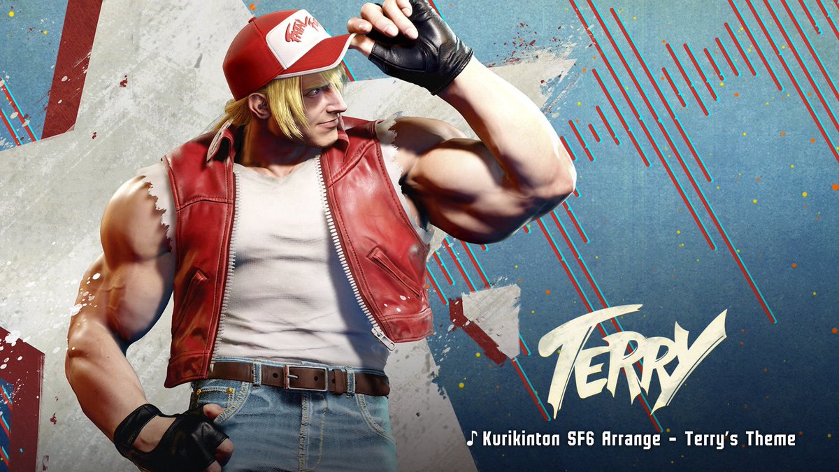 #スト6 テリーテーマ曲：Kurikinton SF6 Arrange ー１杯奢るぜ？ 新しい風が吹くままに新たな闘い・出会いを求め冒険を続ける。 #テリー のテーマをお聞きください♬