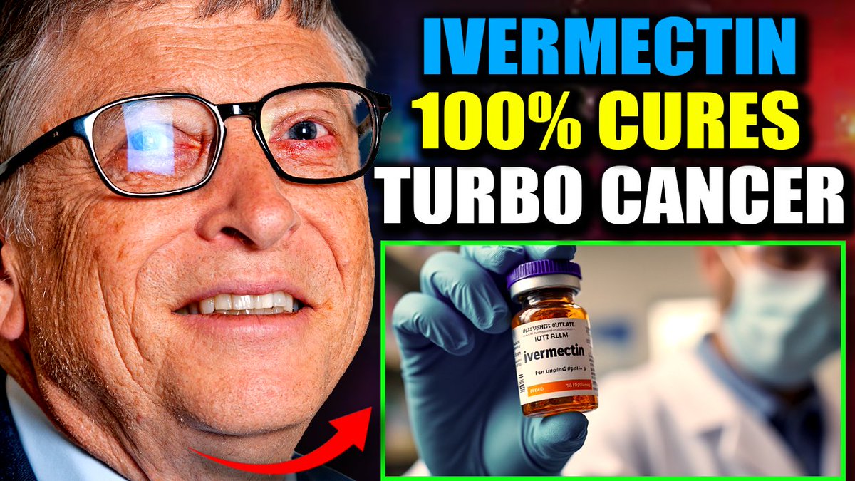 🚨 Gates Foundation Insider Admits Ivermectin Cures 'Man-Made Turbo Cancer' The mainstream media has been ordered to continue demonizing Ivermectin and urging people not to take it even though major studies have proven that the Nobel prize winning wonder drug cures 28 forms of cancer. According to a Gates Foundation insider, Ivermectin posed a threat to the massive financial success of the Covid-19 mRNA vaccines, and now it’s challenging the trillion dollar profits the elite stand to gain from the surge in turbo cancers due to the vaccines. This is crucial information, and it’s vital that everyone understands the game the elite are playing so they can’t cause any more harm to our health.
