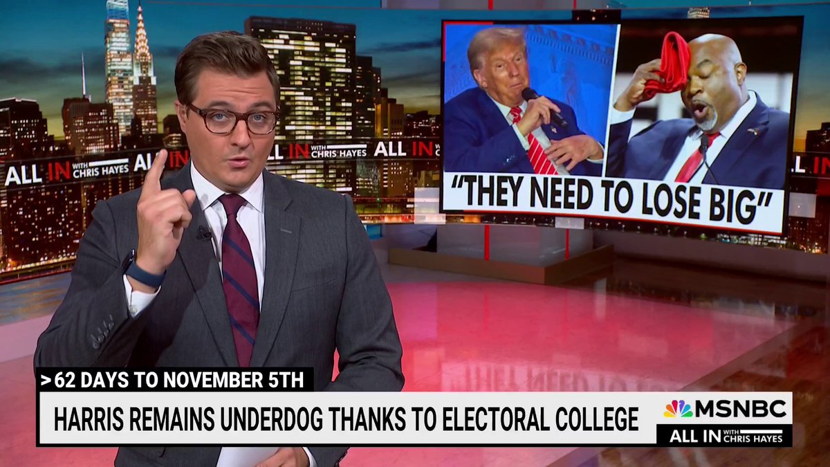 The Republican Party "has won the popular vote one time since the fall of the Berlin Wall. I'll say it again: only one time since the collapse of the Iron Curtain have Republicans managed a national majority in a presidential election," says Chris Hayes.