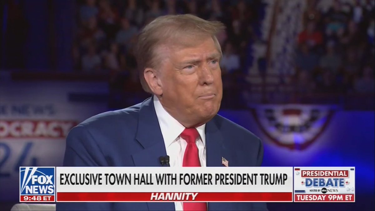 Trump tries to attack Kamala Harris for supporting a tax on unrealized capital gains, which applies only to individuals with at least $100 million in wealth