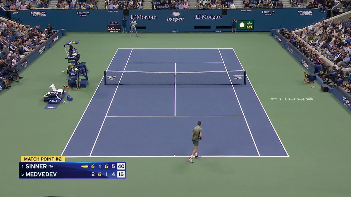 Welcome to your first US Open semifinal, Jannik Sinner!
