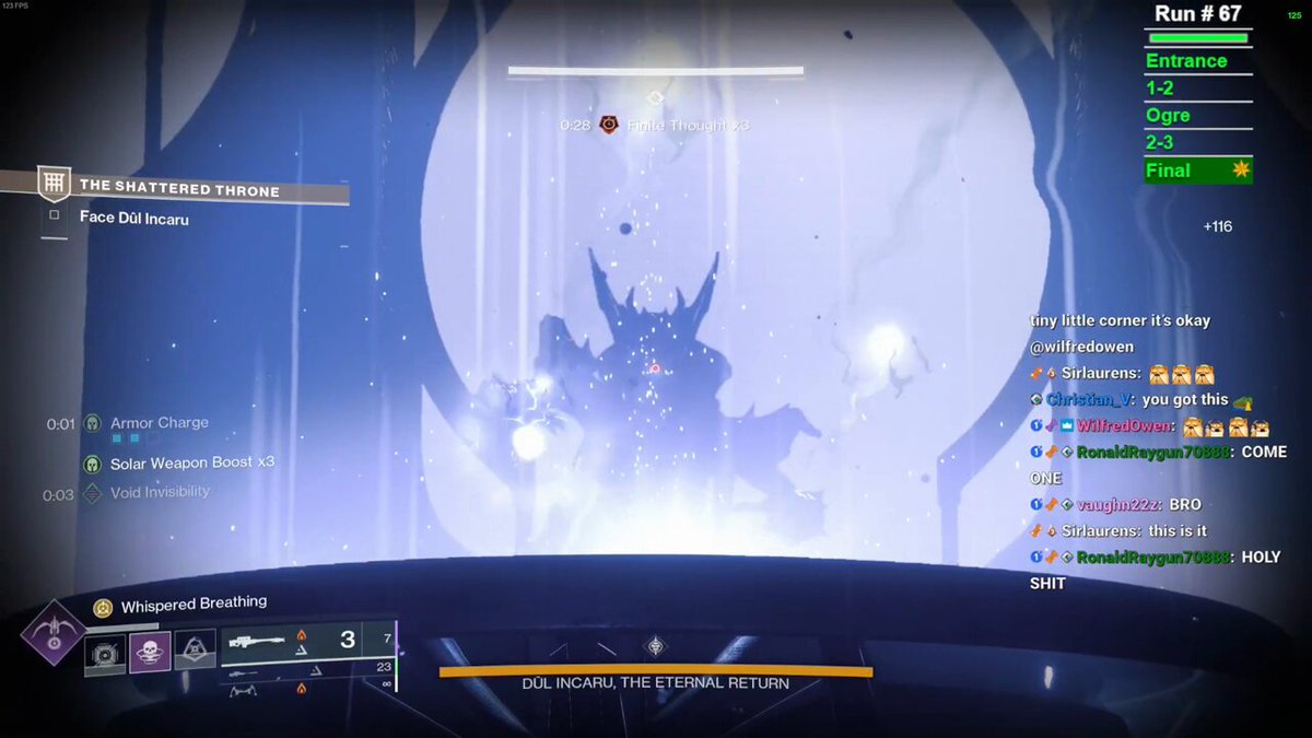 I JUST SOLOED A DUNGEON IN DESTINY 2 WITHOUT TAKING DAMAGE A SINGLE TIME!!!
