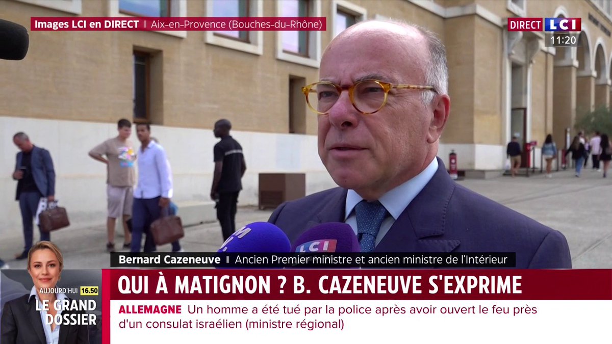 🗣️ "Michel Barnier est un homme qui a des qualités, une expérience, et de toutes les façons, la seule préoccupation que nous devons avoir aujourd'hui, c'est celle d'un gouvernement qui permette au pays de résoudre des difficultés nombreuses et profondes" : Bernard Cazeneuve
