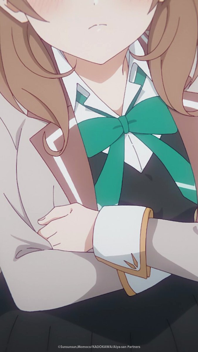 TVアニメ『時々ボソッとロシア語でデレる隣のアーリャさん』 🎀第10話切り抜き動画公開🎀 『その……見た？ 久世くんのえっち』 ▼第10話ノンクレED▼ #ロシデレ