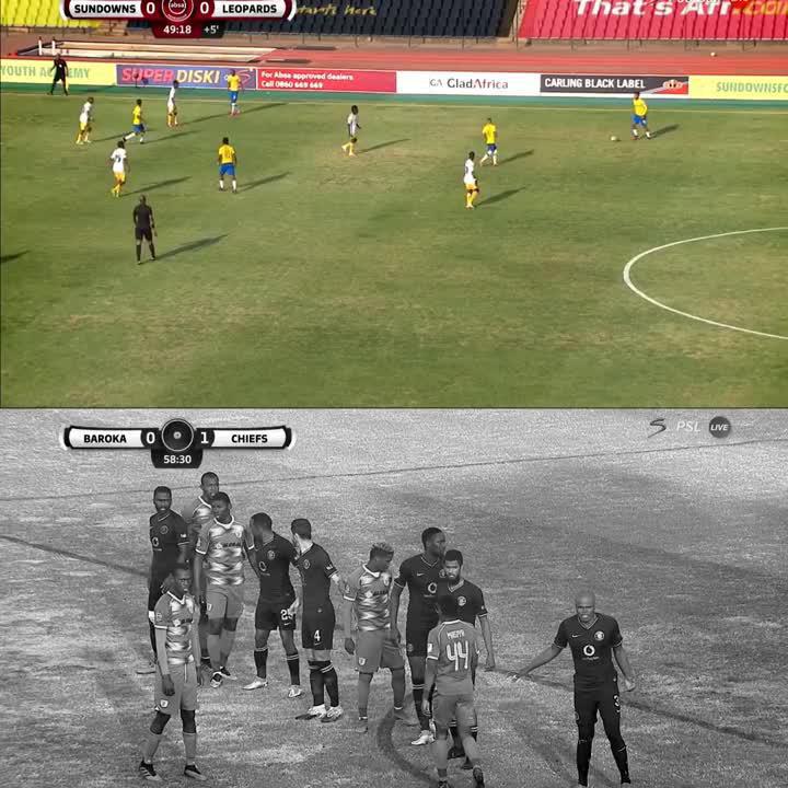 On this day in 2020: 👆 Lebohang Maboe netted a title-winning hat-trick for Sundowns 🔥 🟢 Manuel Kambala scored a 59th-minute equalizer for Baroka that denied Chiefs the title 😬