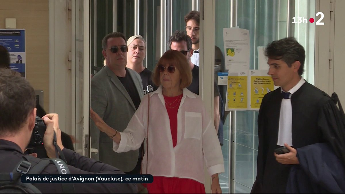 Procès des viols de Mazan : "Mon monde s'écroule, pour moi tout s'effondre, tout ce que j'ai construit en cinquante ans", témoigne Gisèle Pélicot face aux 51 accusés. ▶#JT13H