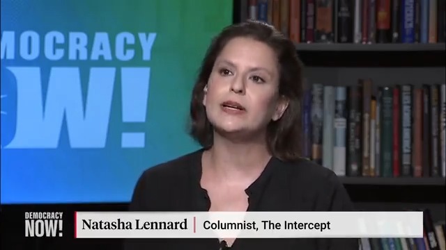 As the fall semester begins, we take a look at the state of academic dissent on U.S. college campuses. Over the summer, universities have begun to align "with the right-wing agenda of Congress," explains Natasha Lennard, who has written extensively about "the new McCarthyism."