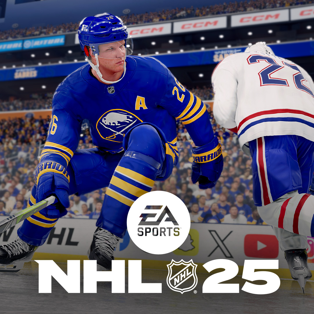 Watch the #NHL25 Gameplay Deep Dive to learn more on: 🎮 Next Gen Vision Control 🦾 Empowered AI ⚡ Reactive Reactions 🏒 Skilled Based One-Timers Pre-order today