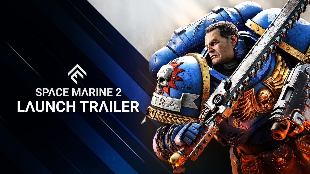 Your pledge is Eternal Service. #SpaceMarine2 is now available for Gold and Ultra Editions owners. Watch the full trailer: