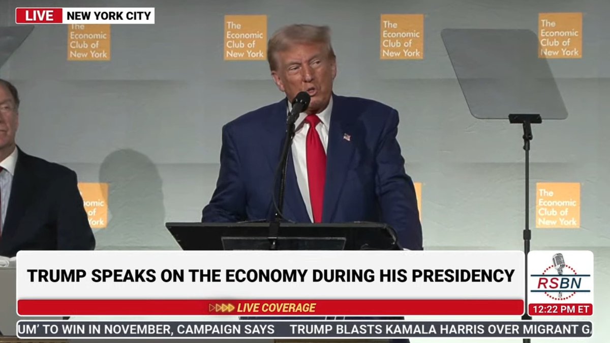 Trump: "I took care of our economy the same way as I took care of my own company” (Donald Trump bankrupted a casino and multiple other businesses)